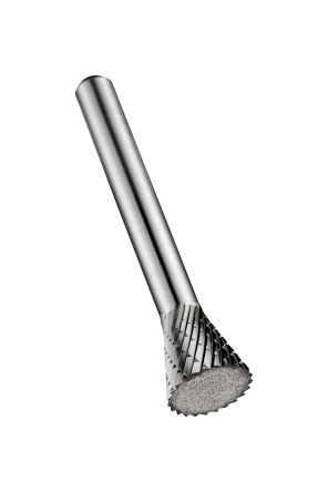 Dormer Cone Deburring Tool, 16mm Capacity, Carbide Blade