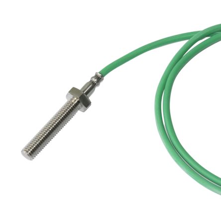 Electrotherm Thermocouple K4T Type K Ø M6x20mm, L 2500mm, +350°C Max à Fiche Mâle Standard