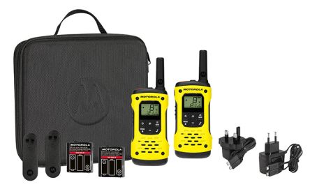 Motorola T92 H2O Walkie-Talkies Handheld 8-Kanal 121 Subcodes PMR446MHz Wasserdicht