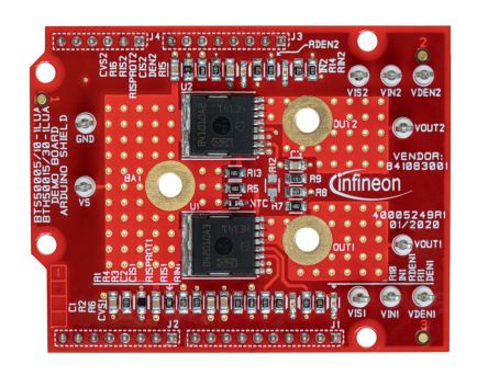 Infineon Power Switch Arduino Shield, Arduino Shield Power PROFET 12V Evaluierungsplatine