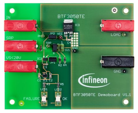Infineon Voltage Regulator Demoplatine, Demoboard BTF3xxxEJ PWM-Controller