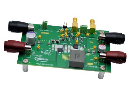 Infineon Gate Driver IC Evaluierungsplatine Abwärtswandler, Half-Bridge Buck Converter Evaluation Board Using The