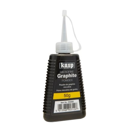 Kasp Microfine Graphite Powder Schmierstoff Graphit, Flasche 50 G