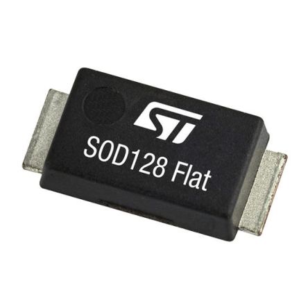 STMicroelectronics Rectificador Y Diodo Schottky, STPST5H100AF, 5A, 100V, ECOPACK, 2-Pines