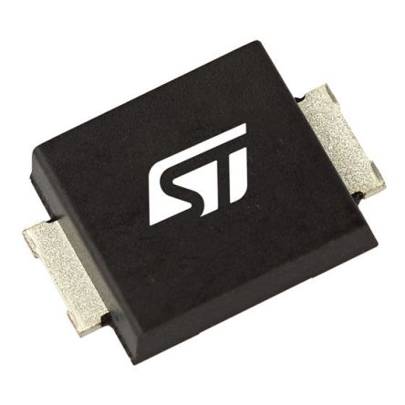 STMicroelectronics Rectificador Y Diodo Schottky, STPST5H100UF, 5A, 100V, ECOPACK, 2-Pines