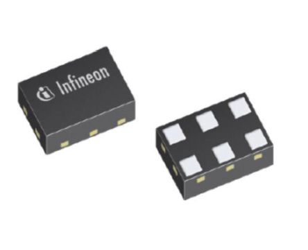 Infineon Amplificateur RF BGA7L1BN6E6327XTSA1, Amplificateur Faible Bruit Gain=13,6 DB, 960 MHz TSNP-6-2,6 Broches