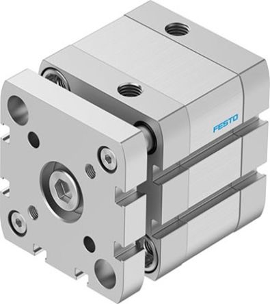 Festo ADNGF ADNGF-50-15 Pneumatik-Kompaktzylinder Doppeltwirkend, Bohrung Ø 50mm / Hub 15mm