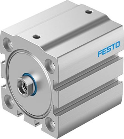 Festo Pneumatic Compact Cylinder - ADN-S-40, 40mm Bore, 15mm Stroke, ADN Series, Double Acting