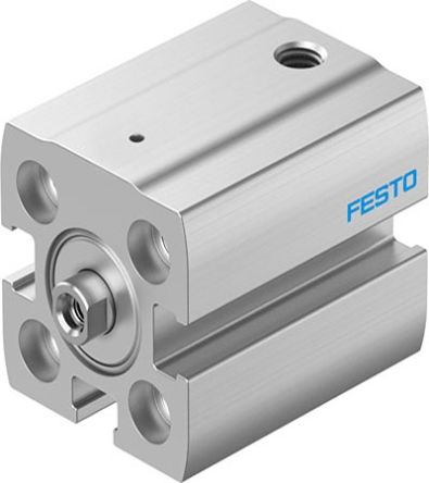Festo Pneumatic Compact Cylinder - AEN-S-12, 12mm Bore, 10mm Stroke, AEN Series, Single Acting