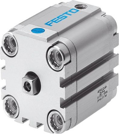 Festo AEVULQ AEVULQ-100-10 Pneumatik-Kompaktzylinder Einfachwirkend, Bohrung Ø 100mm / Hub 10mm