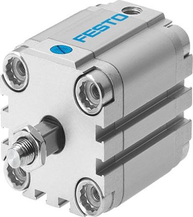 Festo AEVULQ AEVULQ-100-20 Pneumatik-Kompaktzylinder Einfachwirkend, Bohrung Ø 100mm / Hub 20mm