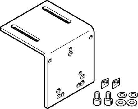 Festo Kit De Conexión DAVM-MW-V1-50-V, For Use With Cilindros Compactos