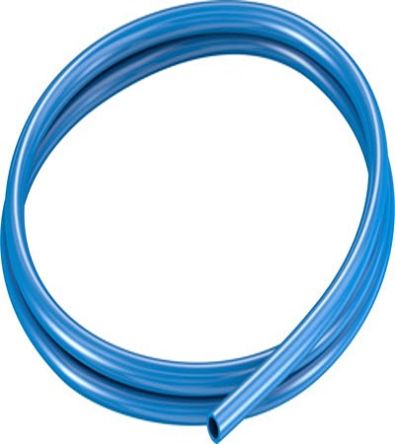 Festo Rund Kunststoffrohr Blau, Außen-Ø 10mm / Innen-Ø 7mm, TPE, 3mm