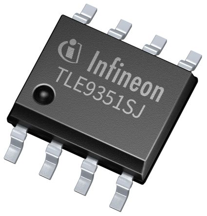 Infineon Transceptor CAN, TLE9351SJXTMA1, 5Mbit/s, Estándar ISO 7637, PG-DSO-8, 8 Pines