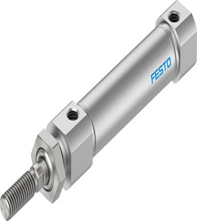 Festo DSNU DSNU-S-12 Pneumatik-ISO-Zylinder Doppeltwirkend, Bohrung Ø 12mm / Hub 20mm