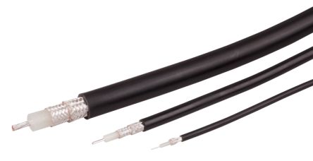 Huber+Suhner RADOX RF Series Cable, 100m, RG214 Coaxial, Unterminated