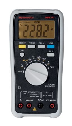 Chauvin Arnoux Multimètre DMM141 Portable 10A C.a., Etalonné RS