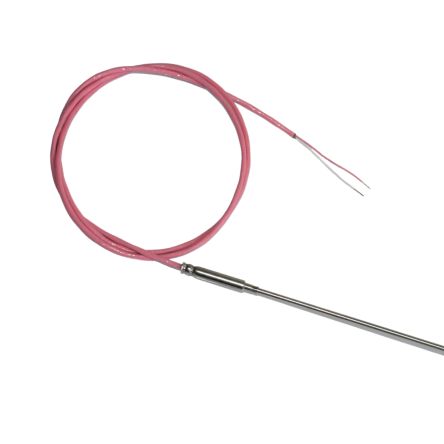 Electrotherm Termopar Tipo N, Ø Sonda 1.5mm X 500mm, Temp. Máx +205°C, Conexión Cable