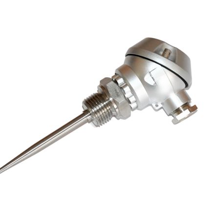 Electrotherm PT100 RTD Sensor, 6mm Dia, 200mm Long, 3 Wire, G1/2, 3 DIN EN 60751 °C, F0 °C +400°C Max