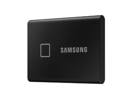 Samsung Tragbare SSD T7 Touch, Tragbar SSD USB 3.2, 2 TB, Extern, SSD