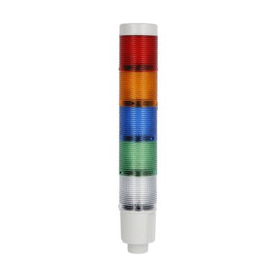 Lovato 8TL4 LED Signalturm 5-stufig Linse Blau, Grün, Orange, Rot, Weiß