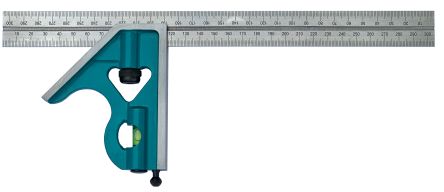 RS PRO 300mm Combination Square, Stainless Steel