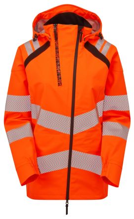 PULSAR LFE960 Orange Women Hi Vis Jacket, 16