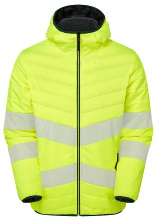 PULSAR Damen Warnschutzjacke Gelb, Größe 12