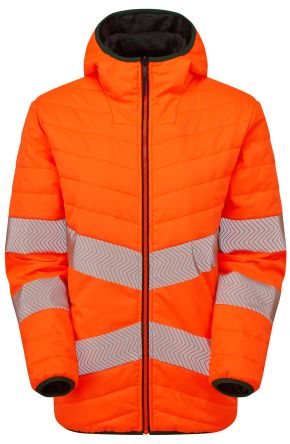 PULSAR Damen Warnschutzjacke Orange, Größe 20