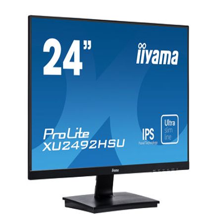 Iiyama Monitor Prolite XU2492HSU-B1, 24Zoll, Auflösung Max.1920 X 1080 LED, 178/178° Betrachtungswinkel