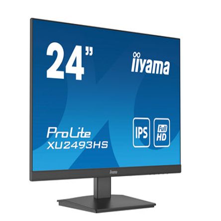 Iiyama Monitor PROLITE XU2493HS-B5, 24Zoll, Auflösung Max.1920 X 1080 LED, 178/178° Betrachtungswinkel