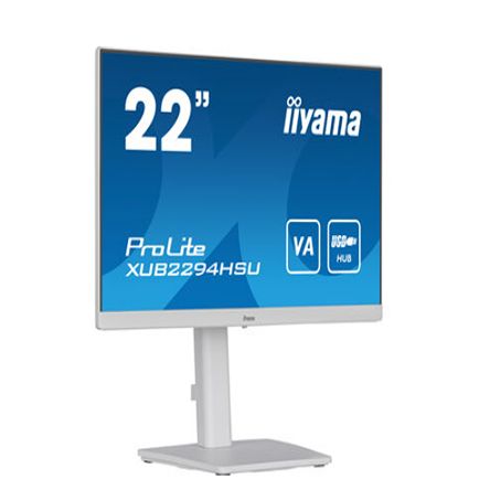Iiyama Ecran PC LED Prolite XUB2294HSU-W2, 22pouce