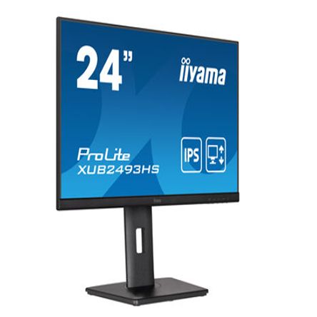 Iiyama Monitor Prolite XUB2493HS-B5, 24Zoll, Auflösung Max.1920 X 1080 LED, 178/178° Betrachtungswinkel