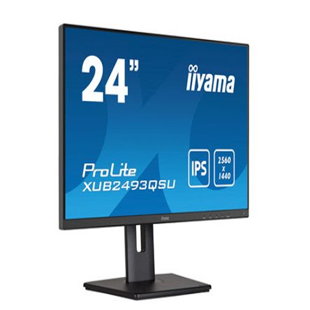 Iiyama Monitor Prolite XUB2493QSU-B5, 24Zoll, Auflösung Max.2560 X 1440 LED, 178/178° Betrachtungswinkel