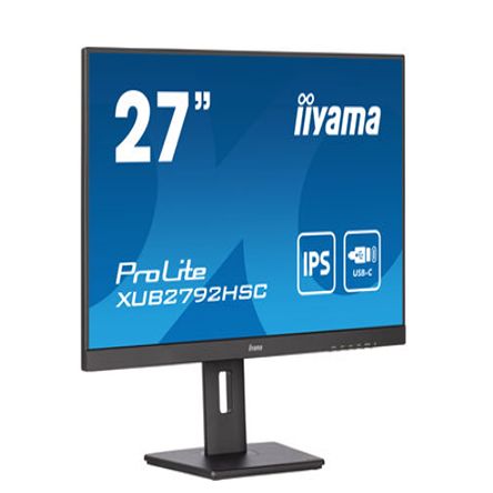 Iiyama Monitor Prolite XUB2792HSC-B5, 27Zoll, Auflösung Max.1920 X 1080 LED, 178/178° Betrachtungswinkel