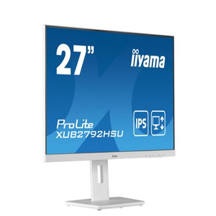 Iiyama Monitor Prolite XUB2792HSU-W5, 27Zoll, Auflösung Max.1920 X 1080 LED, 178/178° Betrachtungswinkel