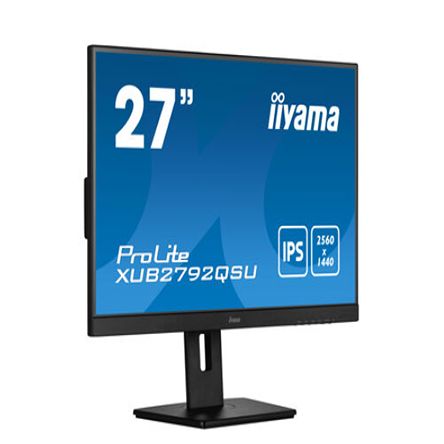 Iiyama Monitor PROLITE XUB2792QSU-B5, 27Zoll, Auflösung Max.2560 X 1440 LED, 178/178° Betrachtungswinkel