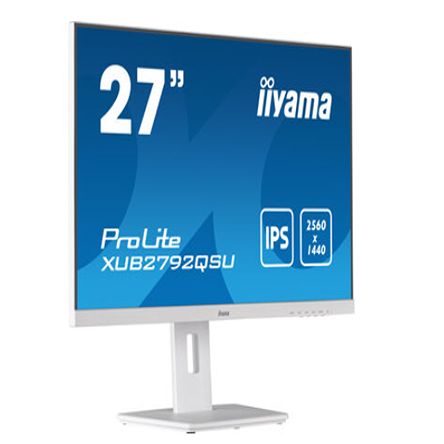 Iiyama Monitor PROLITE XUB2792QSU-W5, 27Zoll, Auflösung Max.2560 X 1440 LED, 178/178° Betrachtungswinkel