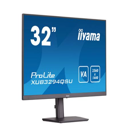 Iiyama Monitor PROLITE XUB3294QSU-B1, 32Zoll, Auflösung Max.2560 X 1440 LED, 178/178° Betrachtungswinkel