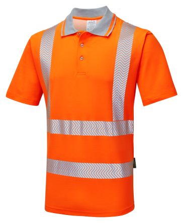 PULSAR Kurz Orange 101.6 → 109.22cm LFE901 Warnschutz Polohemd