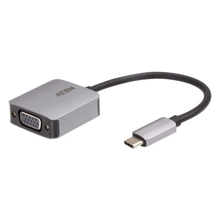 Aten Adapter, USB 3.2, USB C 1 Display, - VGA, 1920 X 1200