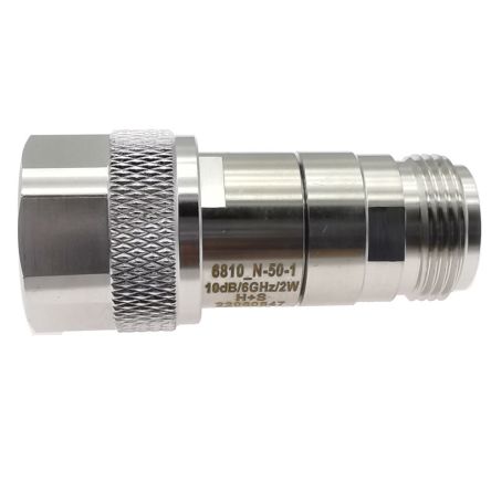 Huber+Suhner HF Dämpfungsglied, N, 1dB, 6GHz, Gerade