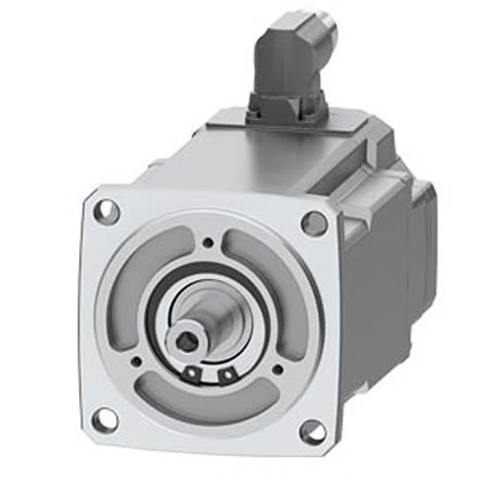 Siemens Servomotor, 7,5 Nm, 400 → 480 V, 3000 Umdrehungen Pro Minute, 0,75 KW, 2.4Nm, 19mm