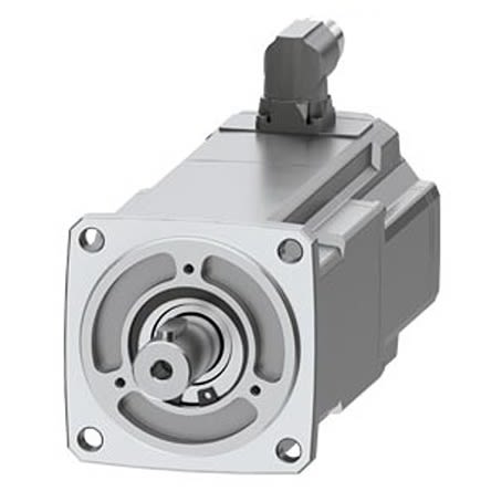 Siemens Servomotor, 7,5 Nm, 400 → 480 V, 3000 Umdrehungen Pro Minute, 0,75 KW, 2.4Nm, 19mm