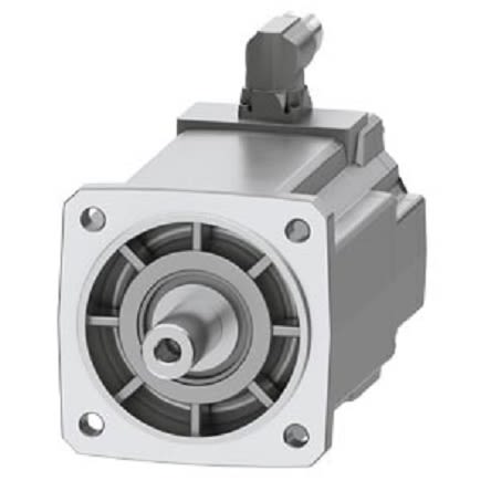 Siemens Servomotor, 10,8 Nm, 400 → 480 V, 3000 Umdrehungen Pro Minute, 0,94 KW, 3Nm, 19mm