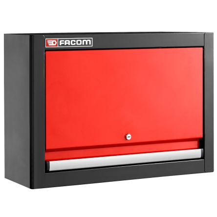 Facom Metall Werkzeugschrank Mit Rollen 0 Schubladen,, 505mm X 278mm X 726mm