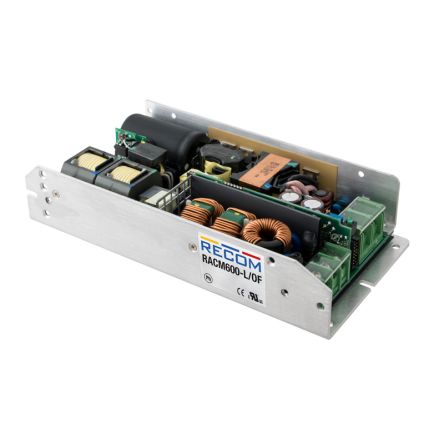 Recom, AC-DC Converter, 9.6 → 14.4 V Dc, Open Frame 7.7 X 4 In RACM600-12SL/OF