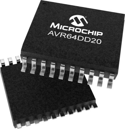 Microchip Microcontrôleur, 8bit 64 Ko, 24MHz, SOIC 20, Série AVR