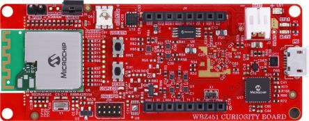 Microchip Development Board, 2.4GHz Entwicklungsplatine Für WBZ451, Bluetooth, ZigBee