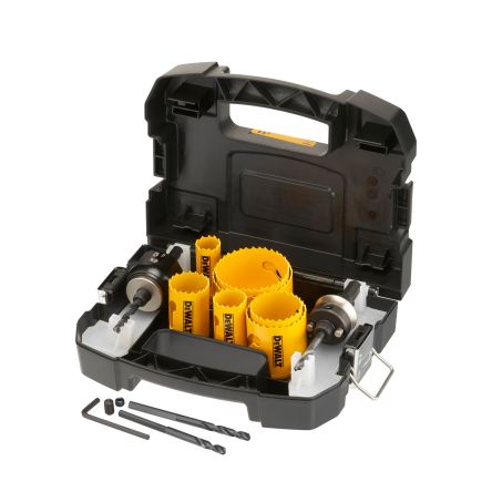 DeWALT Bimetall Lochsäge Mit Zentrierbohrer, Ø 22 Mm, 29 Mm, 35 Mm, 44 Mm, 51 Mm, 64 Mm, 68 Mm / Bohrtiefe 44mm